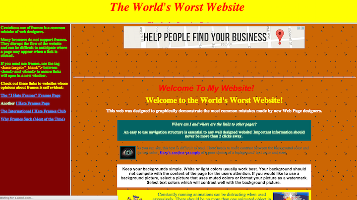 The-Worlds-Worst-Website